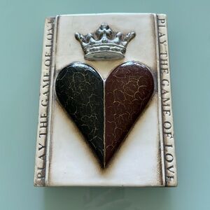 Sid Dickens Retired “Heart and Crown” Memory Block Tile T-66